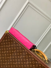 Load image into Gallery viewer, LOUIS EMBOSSED MONOGRAM POUCH (PINK)