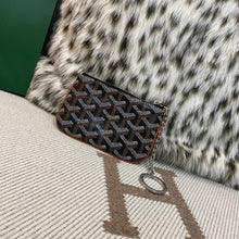 Load image into Gallery viewer, SENAT NANO KEY POUCH (BLACK TAN)