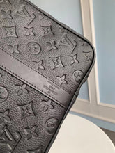 Load image into Gallery viewer, LOUIS KEEPALL BANDOULIERE 50 EMBOSSED MONOGRAM TAURILLION (BLACK)