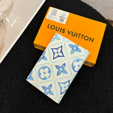 Load image into Gallery viewer, LOUIS BY THE POOL PASSPORT HOLDER (BLUE)