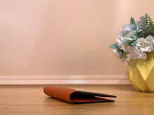 Load image into Gallery viewer, LOUIS MONOGRAM PASSPORT HOLDER LEATHER (ORANGE)