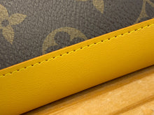 Load image into Gallery viewer, LOUIS MONOGRAM PASSPORT HOLDER LEATHER (YELLOW)