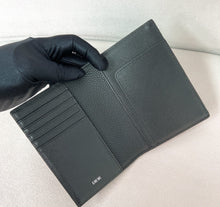 Load image into Gallery viewer, CHRISTIAN OBLIQUE JACQUARD PASSPORT COVER (BLACK)