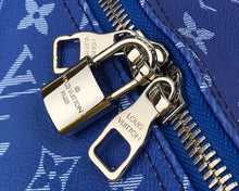 Load image into Gallery viewer, LOUIS KEEPALL BANDOULIERE 55 MONOGRAM (BLUE CLOUD)