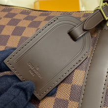 Load image into Gallery viewer, LOUIS KEEPALL BANDOULIERE 55 (CHECKERED BROWN)