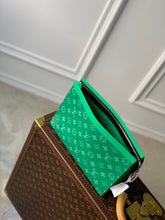 Load image into Gallery viewer, LOUIS MONOGRAM POUCH (GREEN)