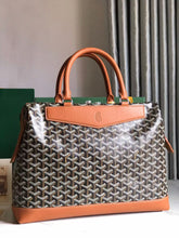 Load image into Gallery viewer, CISALPIN DOCUMENT CASE (BLACK TAN)