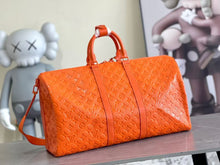 Load image into Gallery viewer, LOUIS KEEPALL BANDOULIÈRE 50 (ORANGE)
