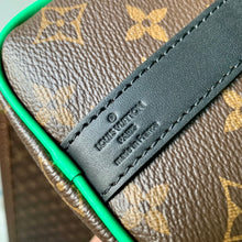 Load image into Gallery viewer, LOUIS X VIRGIL KEEPALL BANDOULIERE MONOGRAM MACASSAR 25 (GREEN)