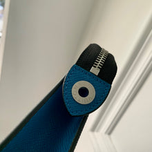 Load image into Gallery viewer, LOUIS MONOGRAM POUCH (BLUE)