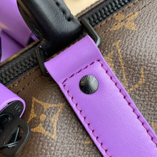 Load image into Gallery viewer, LOUIS X VIRGIL KEEPALL BANDOULIERE MONOGRAM MACASSAR 50 (PURPLE)