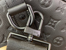 Load image into Gallery viewer, LOUIS KEEPALL BANDOULIERE 50 EMBOSSED MONOGRAM SHADOW LEATHER (BLACK)