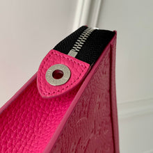 Load image into Gallery viewer, LOUIS EMBOSSED MONOGRAM POUCH (PINK)