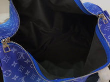 Load image into Gallery viewer, LOUIS KEEPALL BANDOULIERE 55 MONOGRAM (BLUE CLOUD)