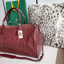 Load image into Gallery viewer, BOSTON 50 BAG (BURGUNDY)