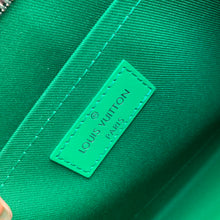 Load image into Gallery viewer, LOUIS MONOGRAM POUCH (BROWN AND GREEN)