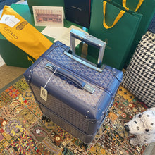 Load image into Gallery viewer, BOURGET PM TROLLEY CASE 36L (NAVY BLUE)