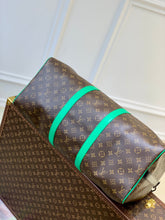 Load image into Gallery viewer, LOUIS X VIRGIL KEEPALL BANDOULIERE MONOGRAM MACASSAR 50 (GREEN)
