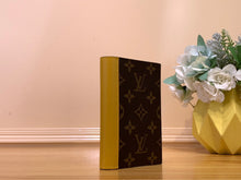 Load image into Gallery viewer, LOUIS MONOGRAM PASSPORT HOLDER LEATHER (YELLOW)