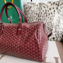 Load image into Gallery viewer, BOSTON 50 BAG (BURGUNDY)