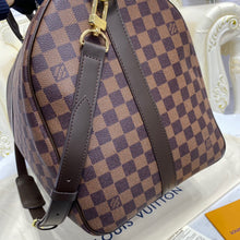 Load image into Gallery viewer, LOUIS KEEPALL BANDOULIERE 55 (CHECKERED BROWN)