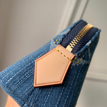 Load image into Gallery viewer, LOUIS POCHETTE COSMETIQUE PM (DENIM)