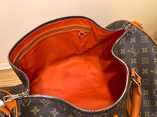 Load image into Gallery viewer, LOUIS KEEPALL BANDOULIERE MACASSAR 50 (ORANGE)