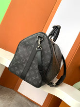 Load image into Gallery viewer, LOUIS KEEPALL BANDOULIERE 50 MONOGRAM (BLACK)