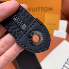 Load image into Gallery viewer, LOUIS MONOGRAM POUCH (BLACK)