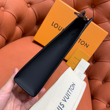 Load image into Gallery viewer, LOUIS MONOGRAM POUCH (BLACK)