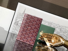 Load image into Gallery viewer, GRENELLE PASSPORT HOLDER (BURGUNDY)