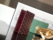 Load image into Gallery viewer, GRENELLE PASSPORT HOLDER (BURGUNDY)