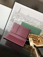 Load image into Gallery viewer, GRENELLE PASSPORT HOLDER (BURGUNDY)