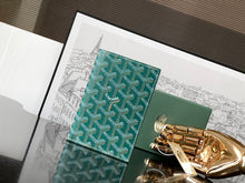 Load image into Gallery viewer, GRENELLE PASSPORT HOLDER (GREEN)