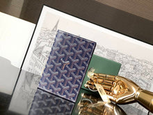 Load image into Gallery viewer, GRENELLE PASSPORT HOLDER (NAVY BLUE)