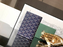 Load image into Gallery viewer, GRENELLE PASSPORT HOLDER (NAVY BLUE)
