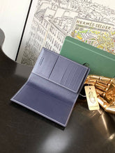 Load image into Gallery viewer, GRENELLE PASSPORT HOLDER (NAVY BLUE)