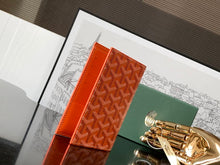 Load image into Gallery viewer, GRENELLE PASSPORT HOLDER (ORANGE)