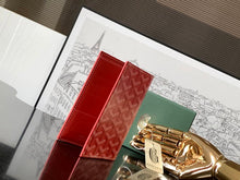 Load image into Gallery viewer, GRENELLE PASSPORT HOLDER (RED)