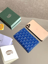 Load image into Gallery viewer, GRENELLE PASSPORT HOLDER (BLUE)