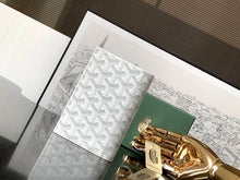 Load image into Gallery viewer, GRENELLE PASSPORT HOLDER (WHITE)