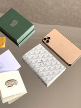 Load image into Gallery viewer, GRENELLE PASSPORT HOLDER (WHITE)