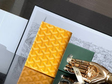Load image into Gallery viewer, GRENELLE PASSPORT HOLDER (YELLOW)