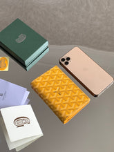 Load image into Gallery viewer, GRENELLE PASSPORT HOLDER (YELLOW)