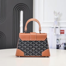 Load image into Gallery viewer, SAIGON STRUCTURE MINI BAG (BLACK TAN)