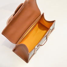 Load image into Gallery viewer, SAIGON STRUCTURE MINI BAG (BLACK TAN)