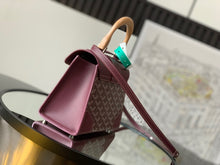 Load image into Gallery viewer, SAIGON STRUCTURE MINI BAG (BURGUNDY)