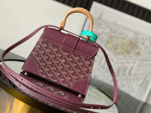 Load image into Gallery viewer, SAIGON STRUCTURE MINI BAG (BURGUNDY)