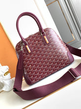 Load image into Gallery viewer, VENDOME BAG (BURGUNDY)
