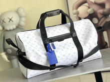 Load image into Gallery viewer, LOUIS KEEPALL 55 STORM CANVAS (WHITE)
